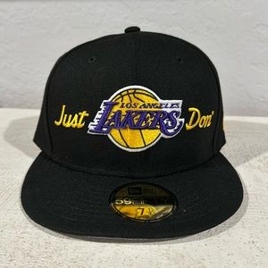 Just Don & New Era Laker’s NBA Hat - 7.25 7 1/4 - Brand New
